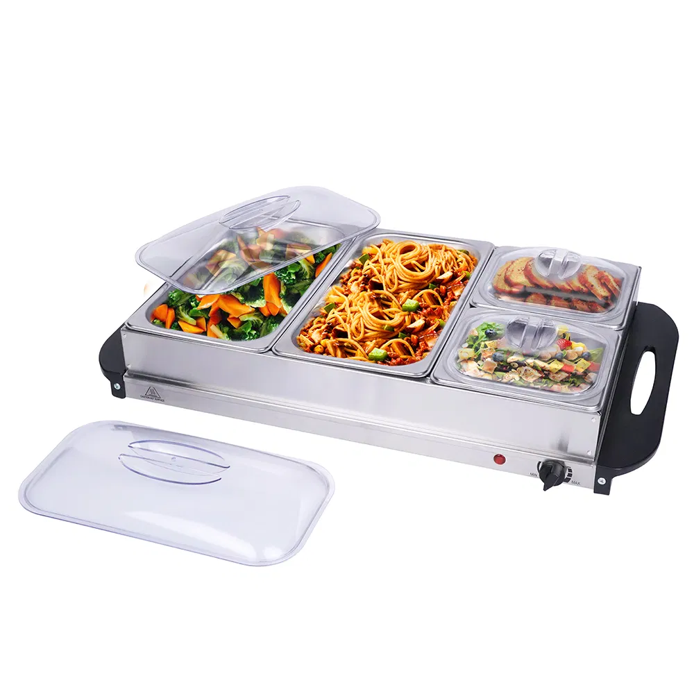 Stainless Steel Food Warmers Contain Dish Metal Stainless Steel Buffet