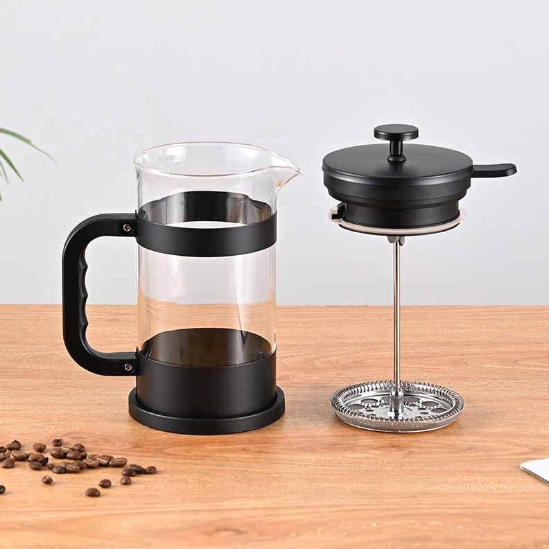 Френч-пресс для кофе из жаропрочного стекла, 350-1500 мл