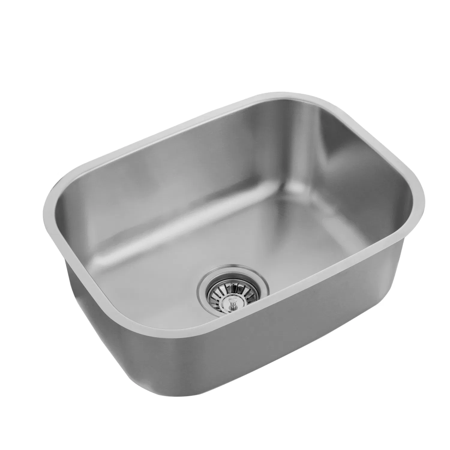 Kitchen Stainless Steel Six Angle Single Bowl Sink (6845L)