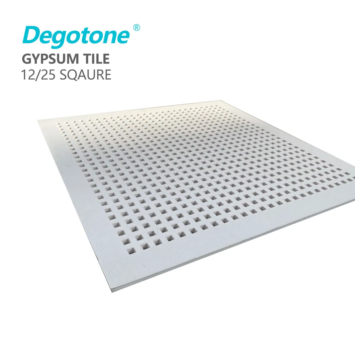9mm China Manufacturer Drywall Acoustic Perforated Gypsum Board
