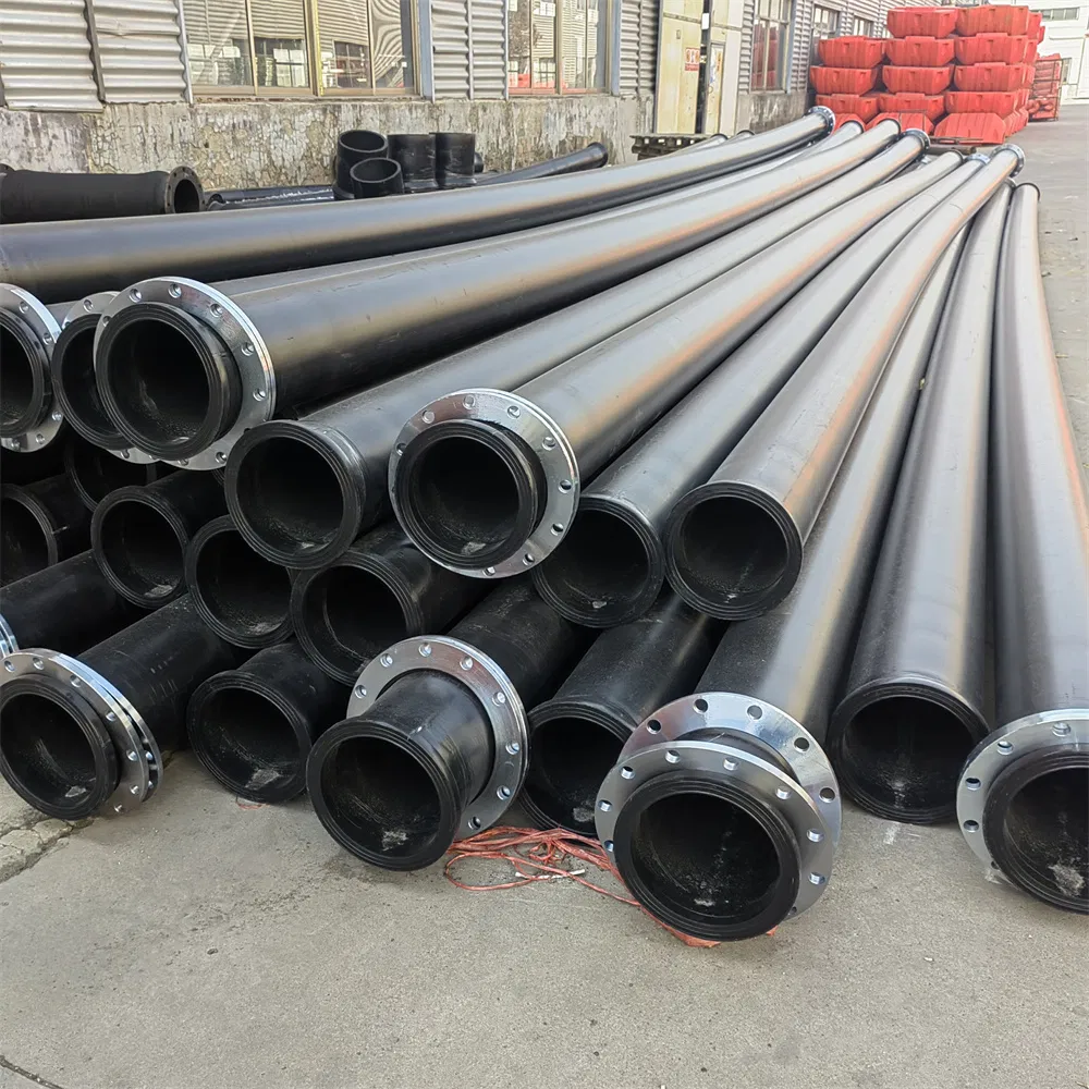 HDPE Dredging Pipes for Dredger Project with Pipe Float