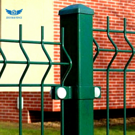 3D Curved PVC Coated/Galvanized Security Welded Wire Mesh/Steel Mesh Garden Fence for Airport