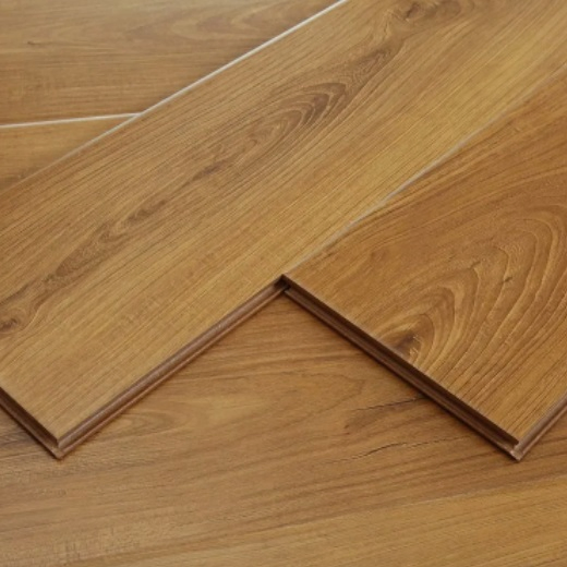 Manufacturer Low Price Wholesale HDF Pressed Bevel Hotel Decoration Laminate Flooring
