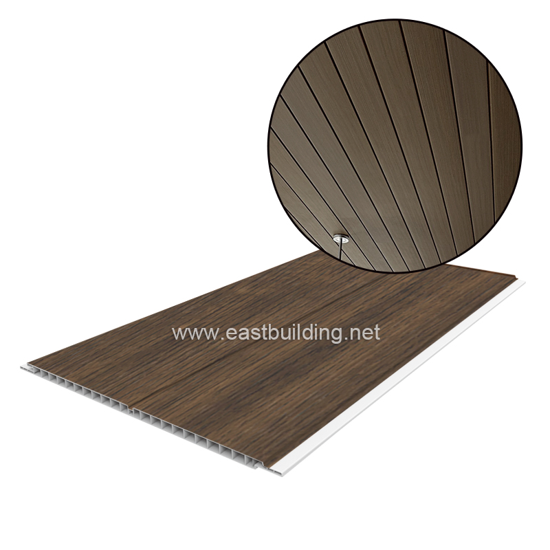 Factory PVC Raw Material Custom Boards Glossy PVC Ceiling Panel for Indoor Decorative