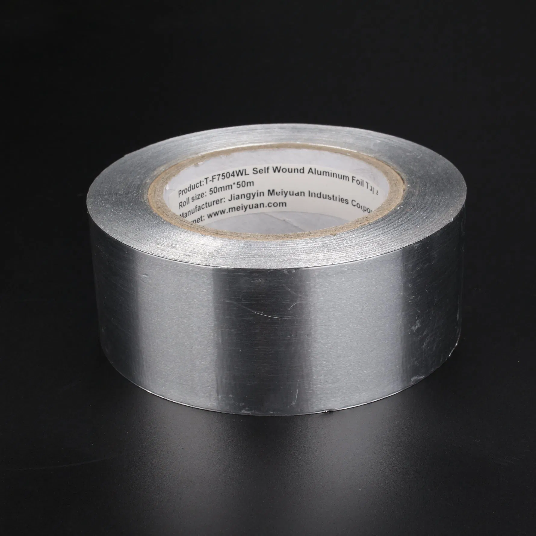 Meiyuan Alu Aluminum Foil Tape Without Release Liner Cinta Adhesiva