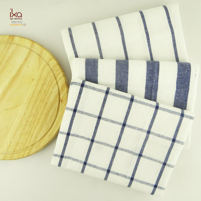 Hotel Living Room Home Decoration Hot Sale New Product Custom Printed Embroidery Yarn Dye Woven White Cloth Cotton Napkins