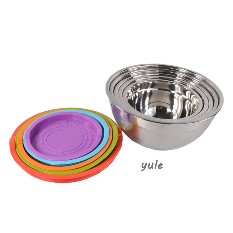 Height Quality Factory Wholesale Salad Mixing Bowl Stinless Steel Mixing Bowl