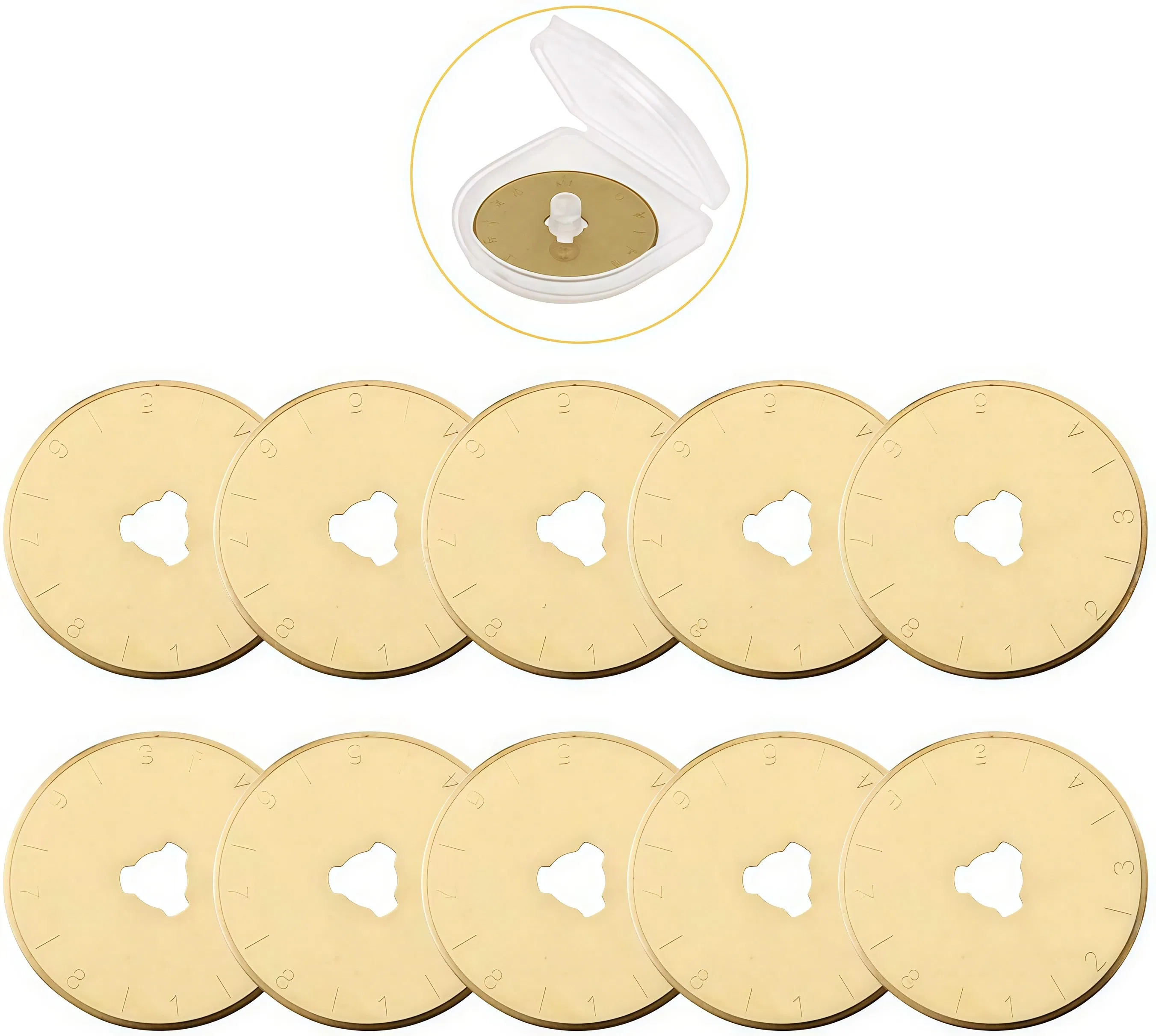 Hot Sale 45mm Sks-7 Rotary Cutter Blades - 5/10 Pack