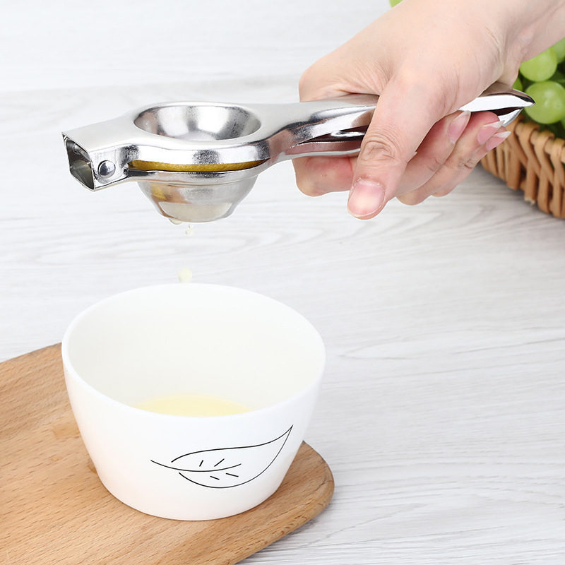 Lemon Juice Squeezer Manual Lime Juice Crusher Handheld Lemon Squeezer Stainless Steel