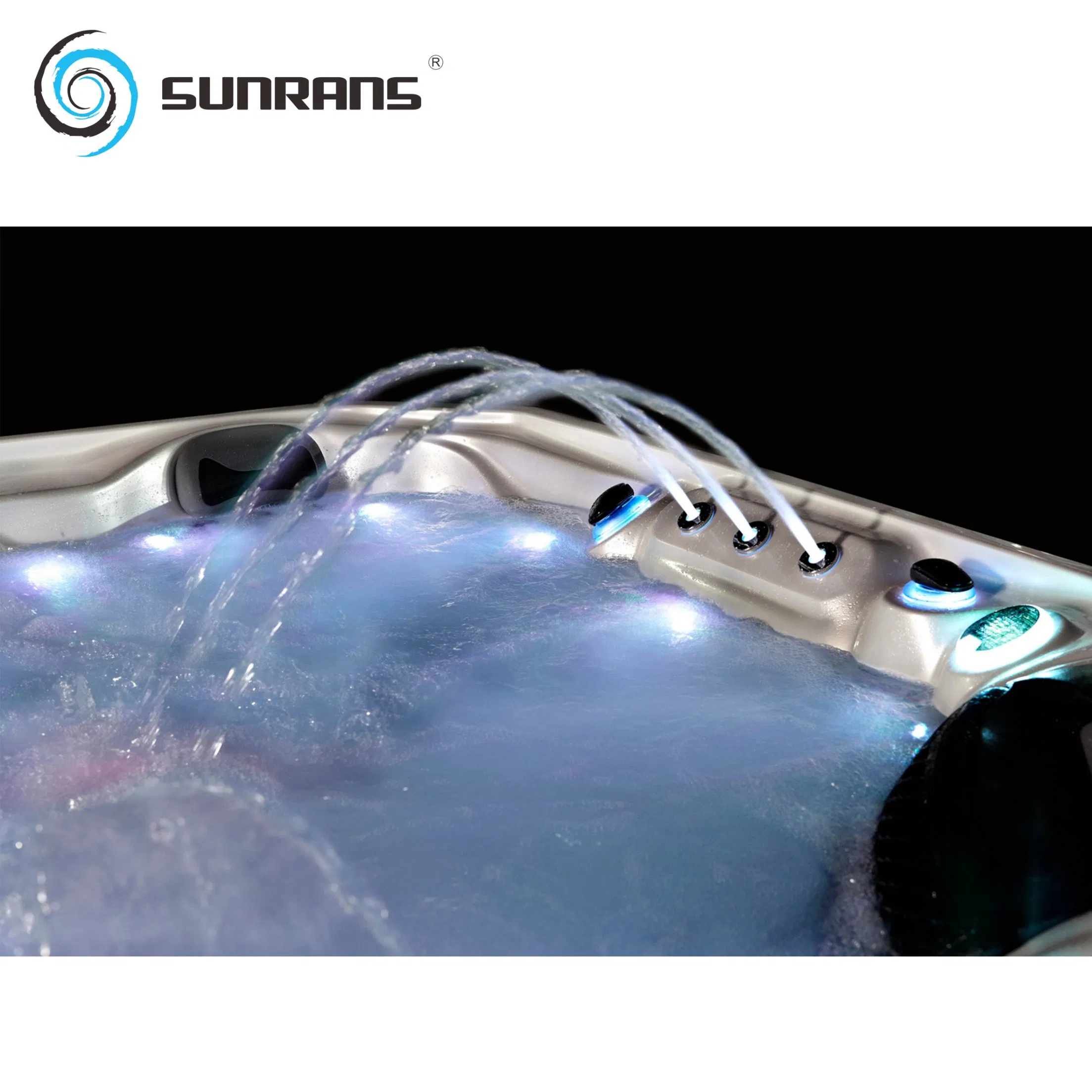 Acrylic Massage SPA Bathtub Whirlpool Outdoor Luxury Balboa Hot Tub for Backyard