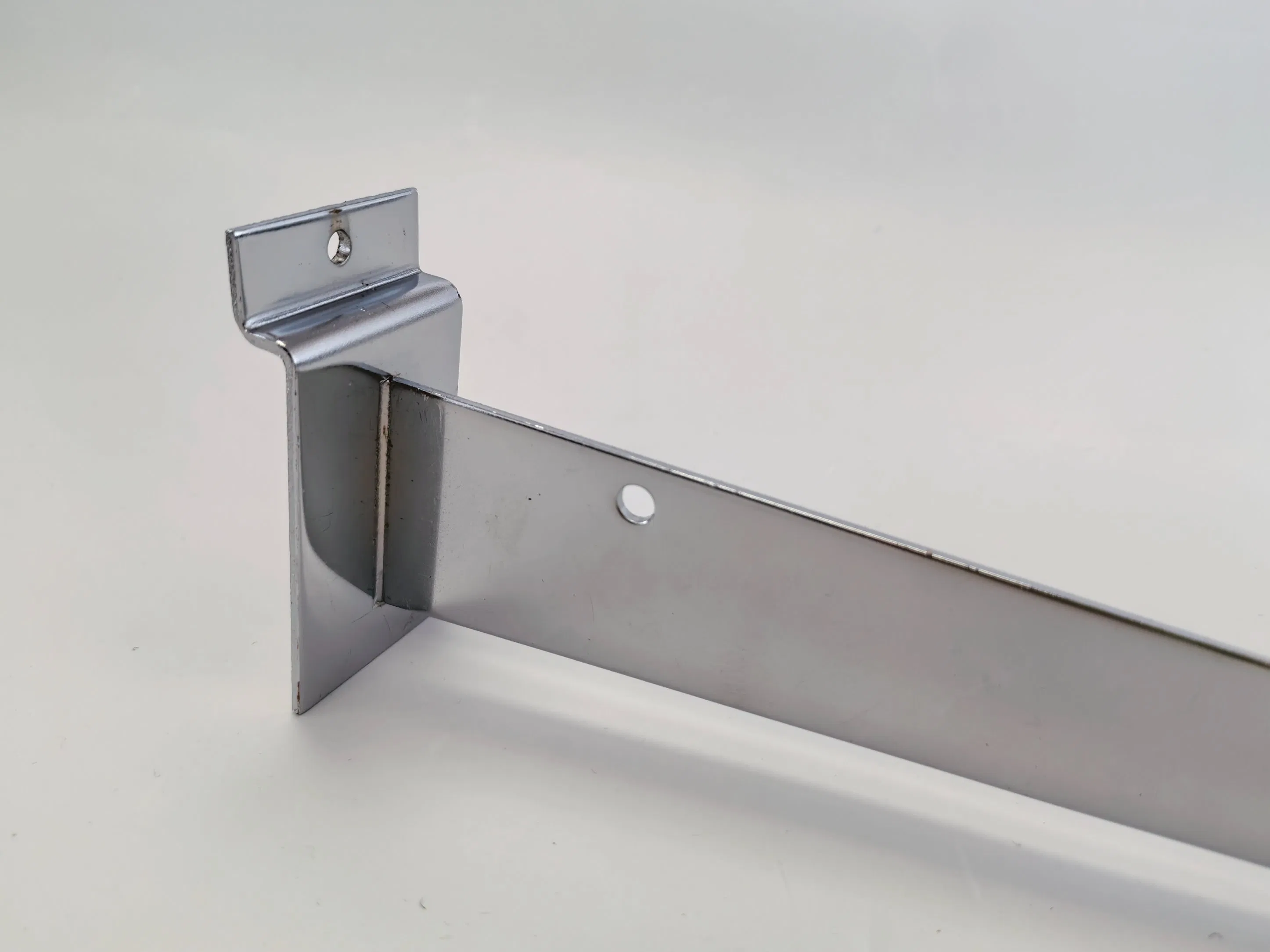 Slatwall Knife Shelf Bracket with Lip Accessories for Slatwall Panels Shelving