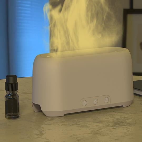Hy Private Label Flame Humidifier Humidificador for Bedroom Diffuseur De Senteur Humidificateur Diffuser