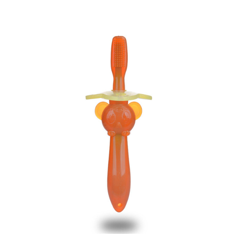 FDA Silicone Baby Toothbrush Teether-Baby Training Toothbrush