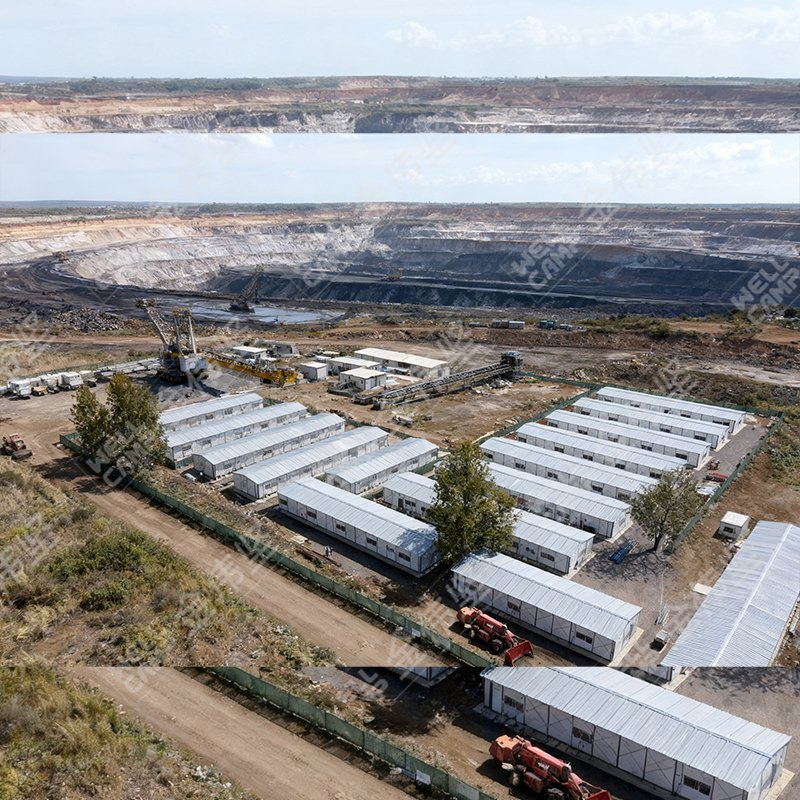 K House for Mining Camp: Built to Last, Designed for Comfort
