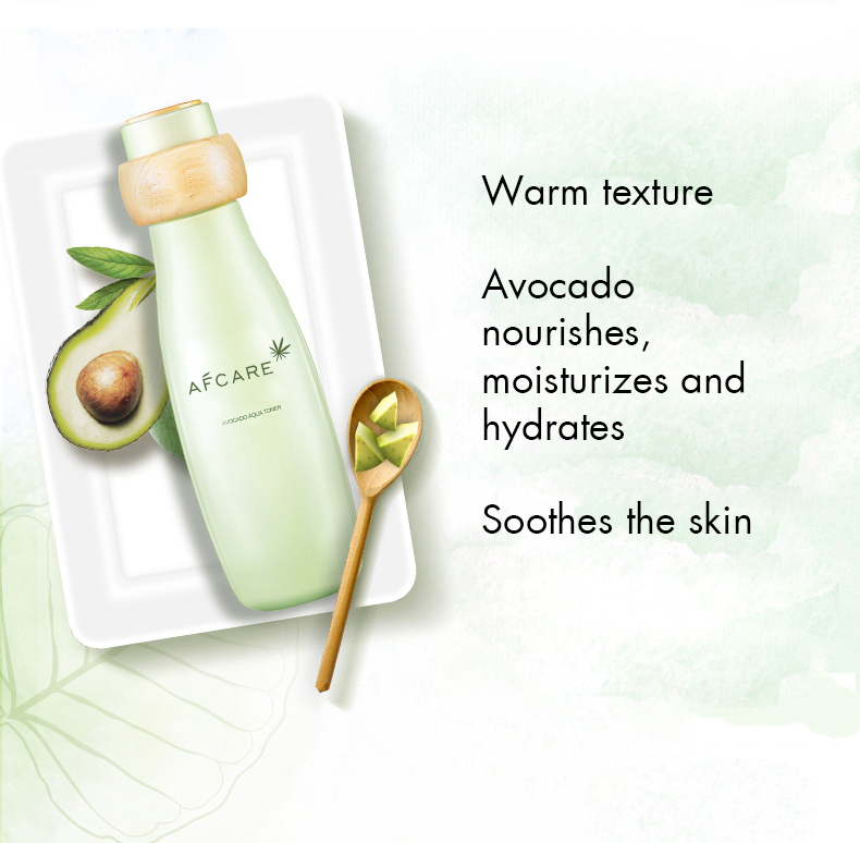 Avocado Toner Soothes and Repairs The Skin for Lopel Skincare