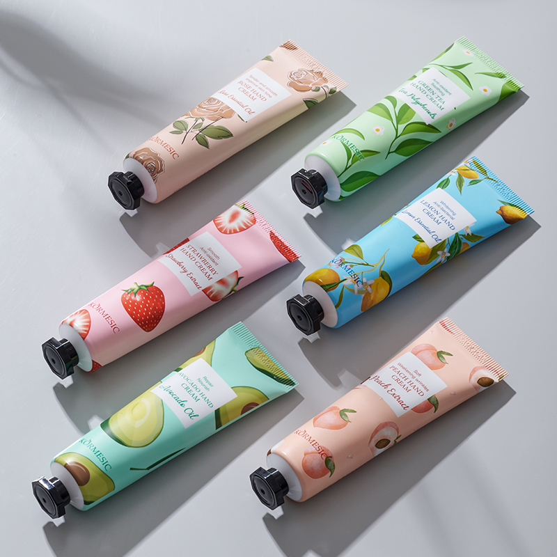 Factory Price Strawberry Plant Extract Organic Whitening Moisturizing Hand Cream6