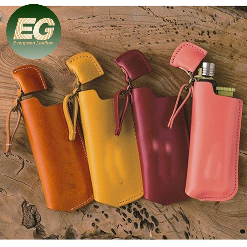 EA277 carry travel custom bic cover sleeve protective storage waterproof holder leather lighter case