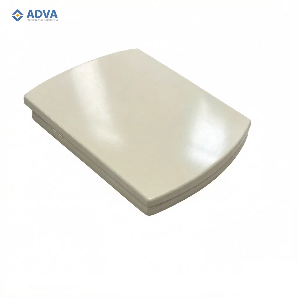 with Stainless Steel Hinge Non Slow Close Square Toilet Seat Cover Duroplast UF Wc Seat