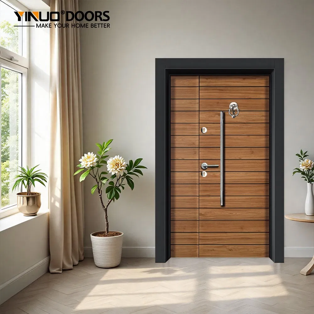 Стальная бронированная входная дверь MDF отделка