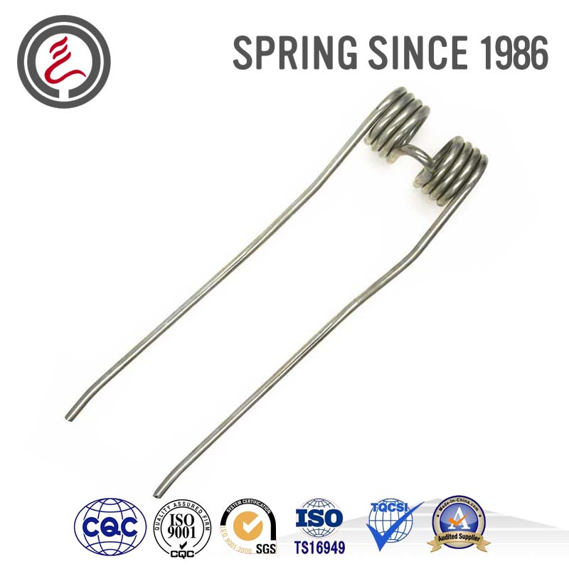 Double Twist Torsion Spring for Small Machinery