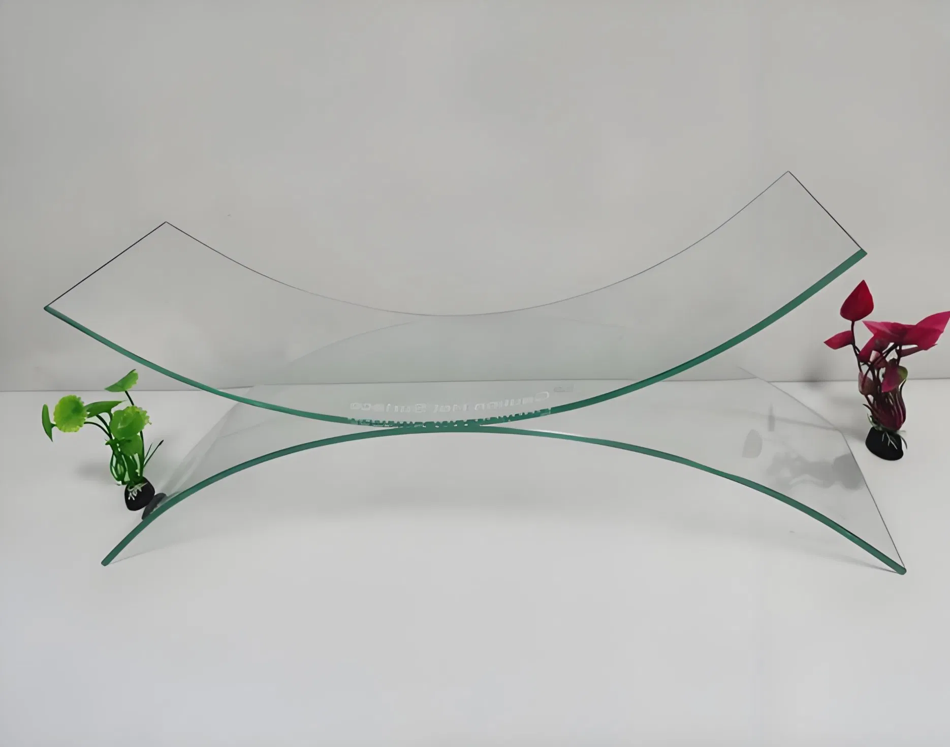 Premium Quality Unique Design Curved Tempered Glass Panels