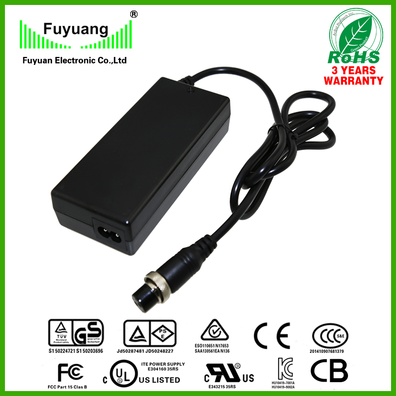 Fuyuang Customized 120W 29.2V 4A Electrical Equipment LiFePO4 Battery Charger