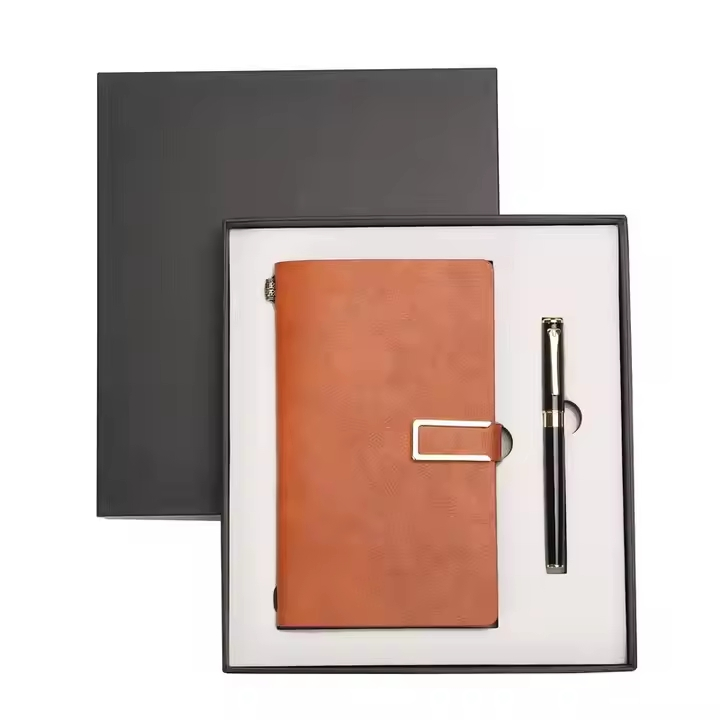 High Quality Promotional Gift Notebook Set for Women and Men