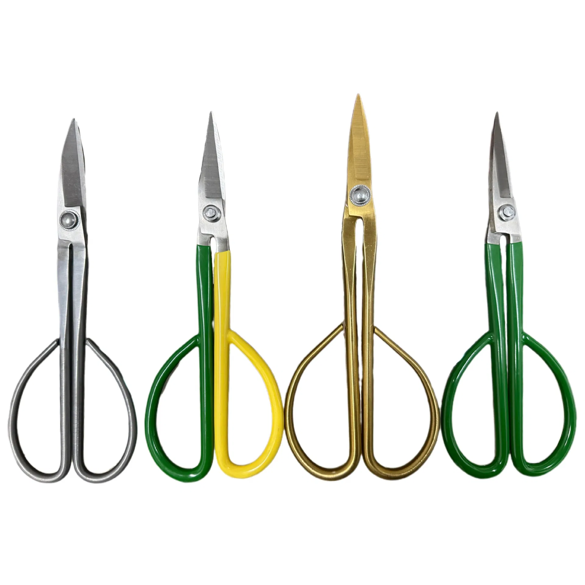 Factory Direct Sale Stainless Steel Bonsai Scissors Shear Small Branch Cutter Pruning Tool for Potted Plants Gardening Scissors