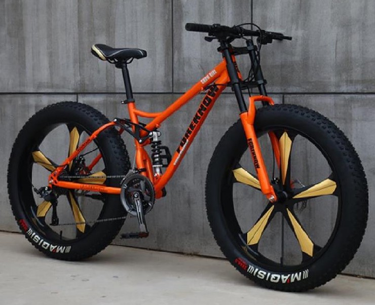 Электровелосипед горный 26 дюймов фэтбайк алюминий дисковые тормоза