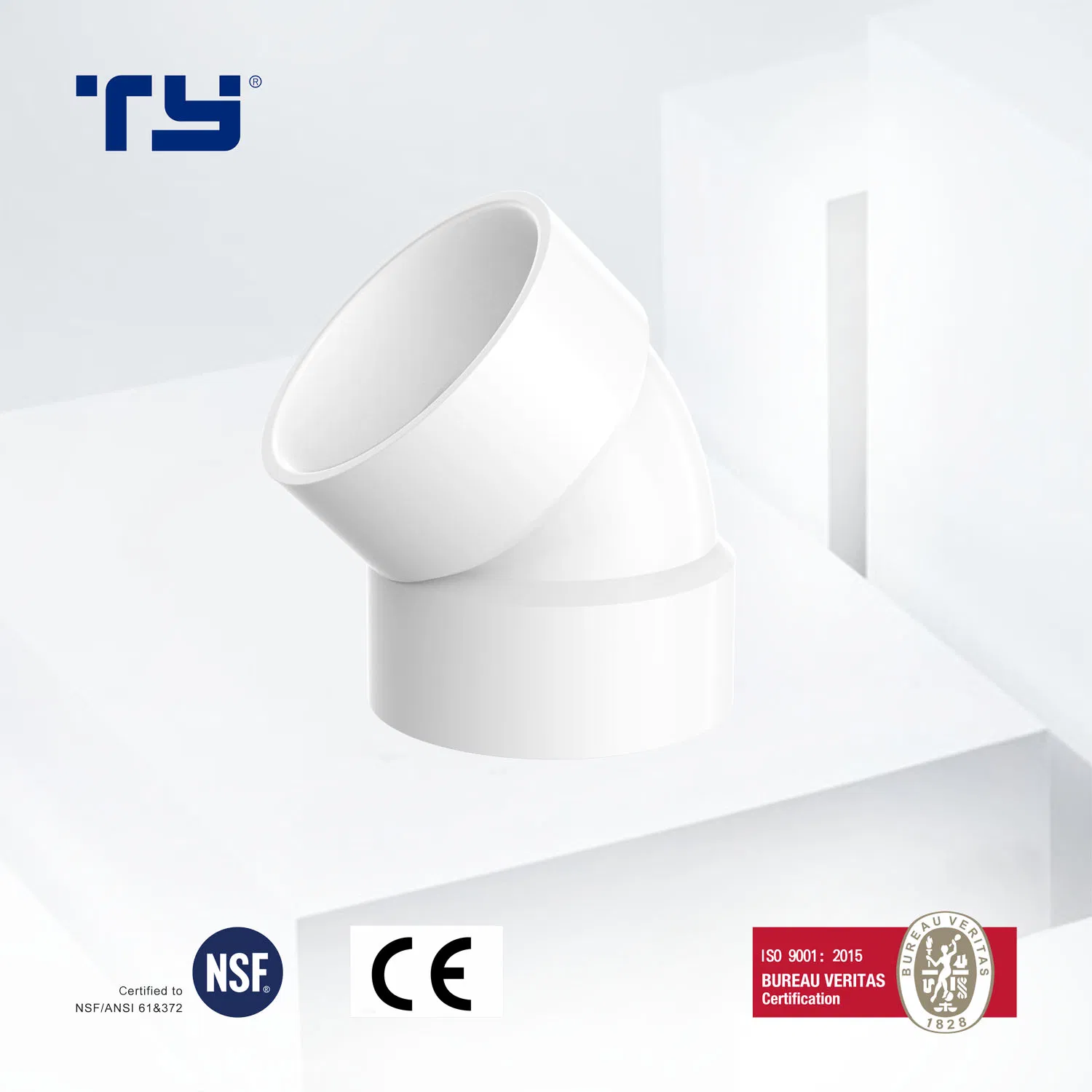 ASTM PVC-U Plastic Drainage Pipe Fittings Water Brands Plumbing Good Price List Reducing Tee Cross