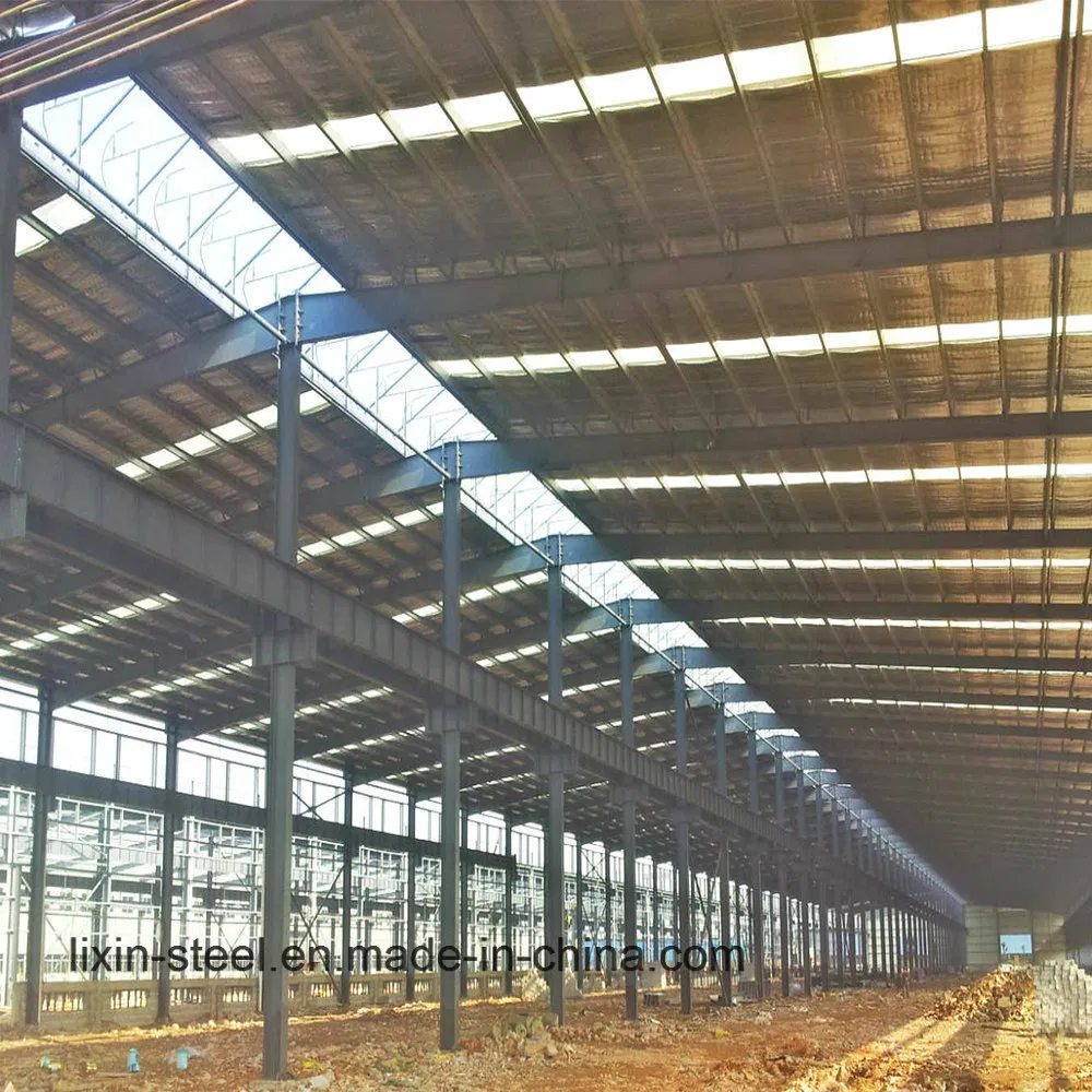 Large-Span Steel Frame Workshop Prefabricated Building Warehouse Industrial Factory