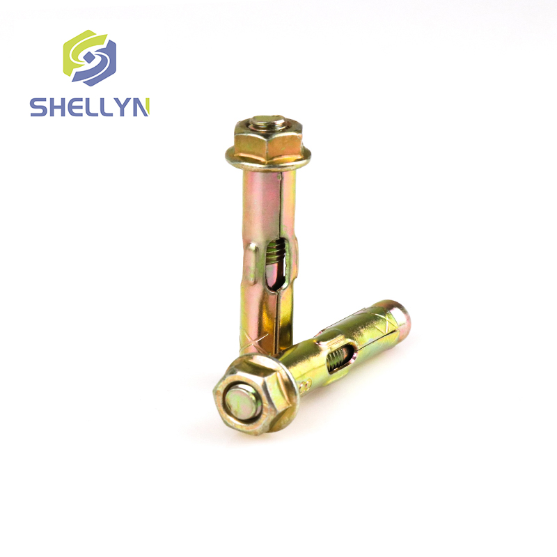 Анкерный болт с фланцевой гайкой для бетона