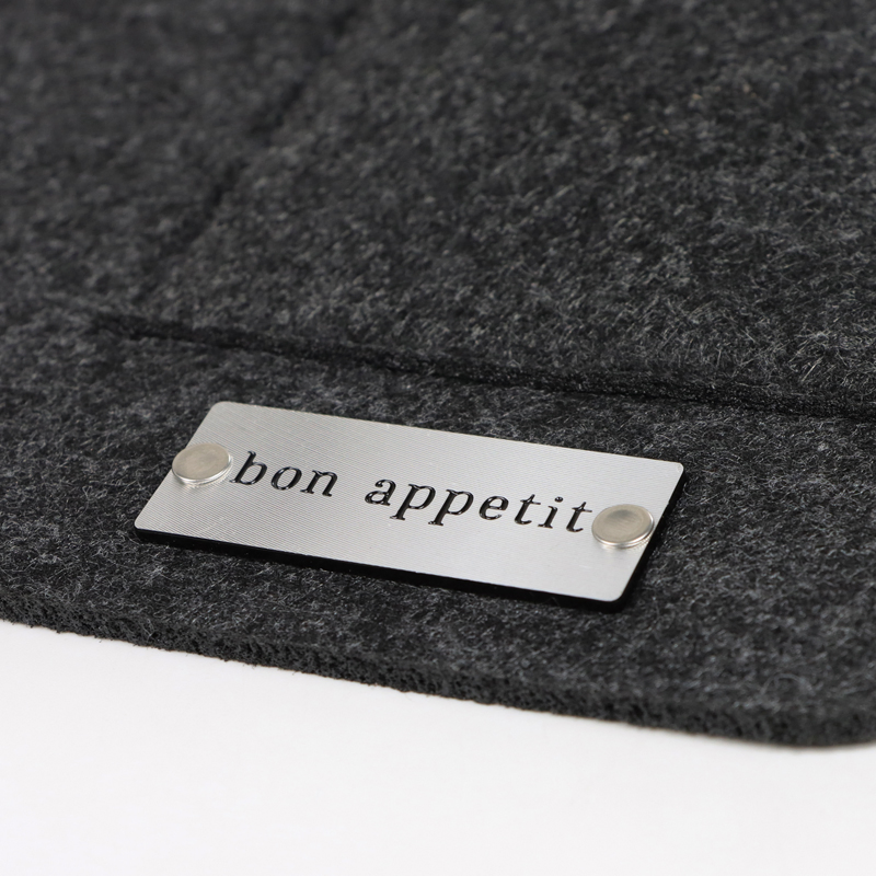 Wholesale Custom Non-Slip Felt Placemat Waterproof Washable Table Mats for Dining Customize Table Mat and Coaster