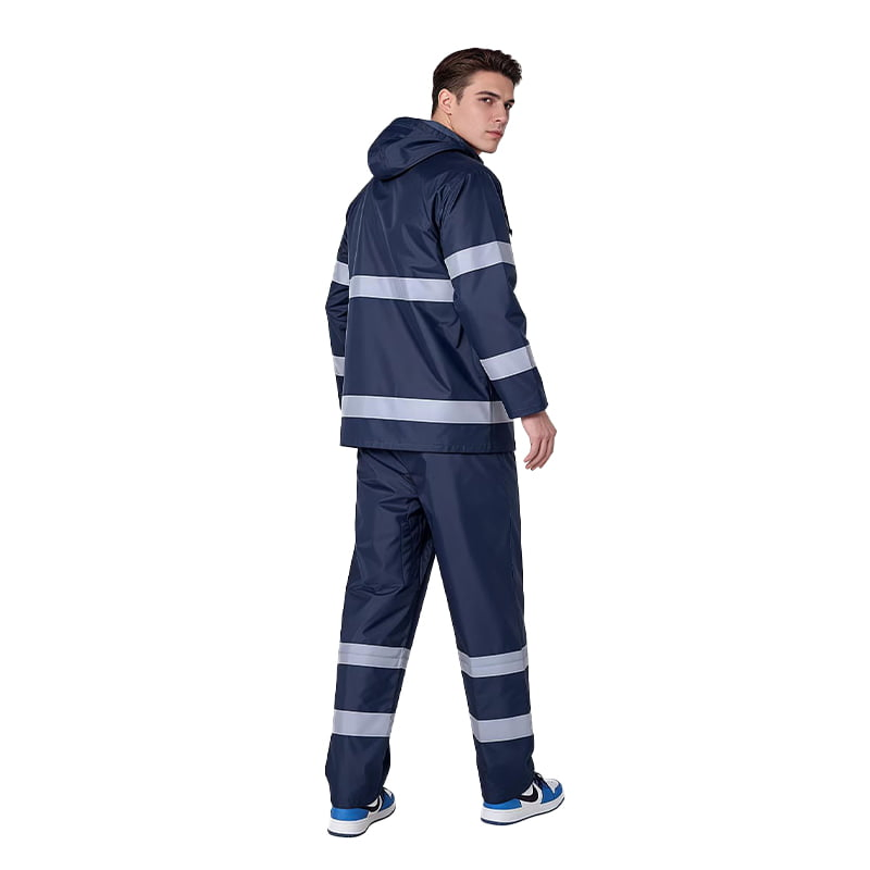 ODM/OEM High Quality Three-Dimensional Cutting Rainsuit for Motorcycle