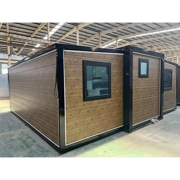 Home Use Modular Prefabricated House with 3 Bedrooms and Living Room Prefab Folding Container House