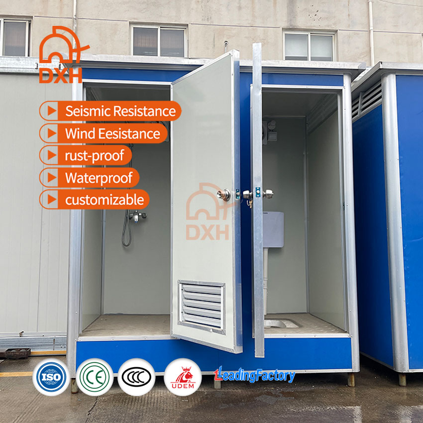 Supplier Portable Mobile Flat Pack Container Restroom Public Toilet