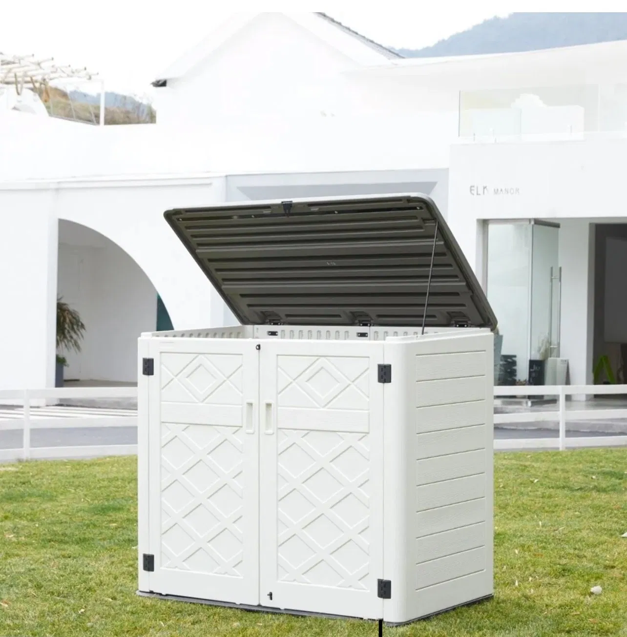 Wholesale 3 Squared Multi-Functional Flat Outdoor Storage Cabinet