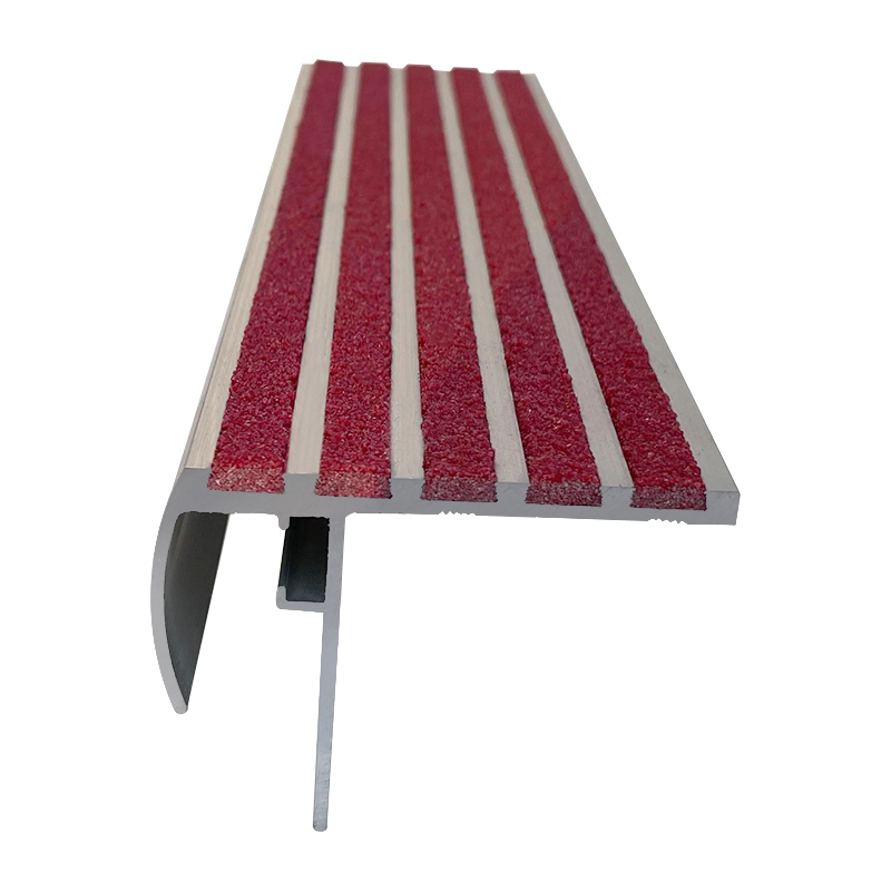 Carborundum Anti Slip Stair Nosing and Step Corner Strip Protector Luminescent