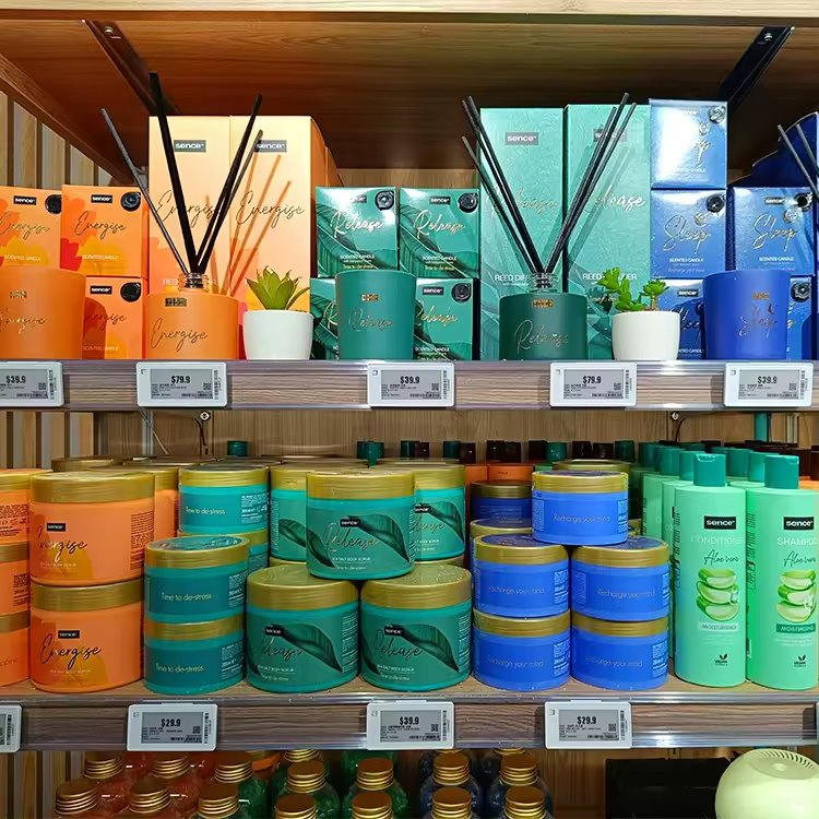 Electronic Digital Price Tags Supermarket Retail Shelf Price Display 4.2 Inches