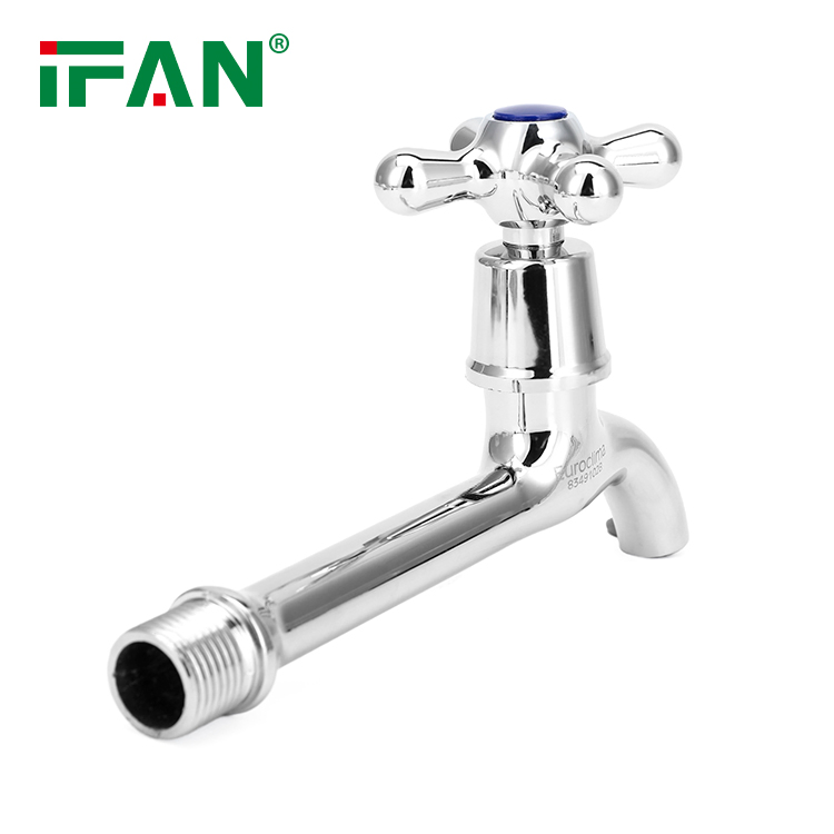 Кран водопроводный Ifan 1/2'' с пластиковым покрытием