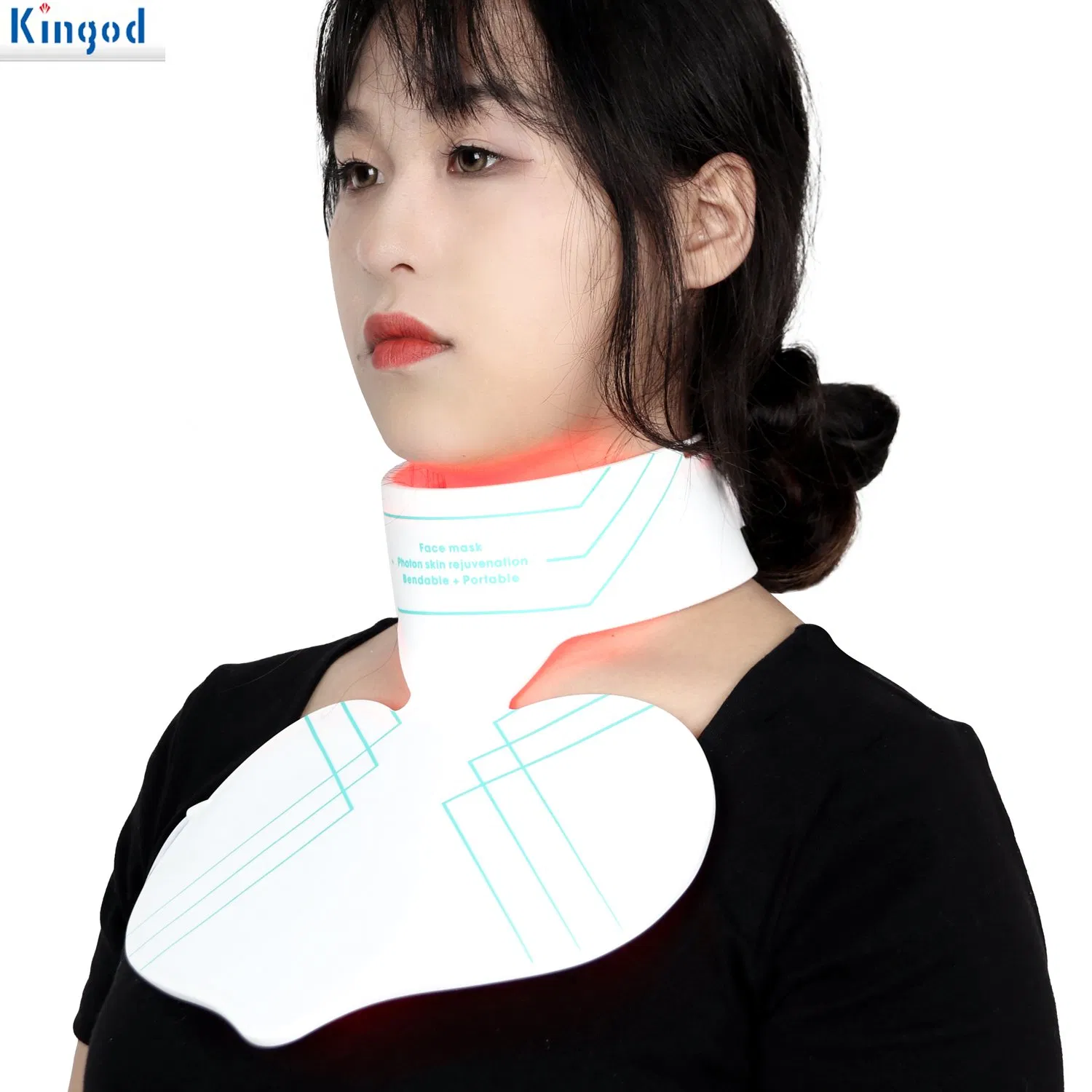 850nm Nir Red Light Skincare Device with 2600mAh Rechargeable Controller