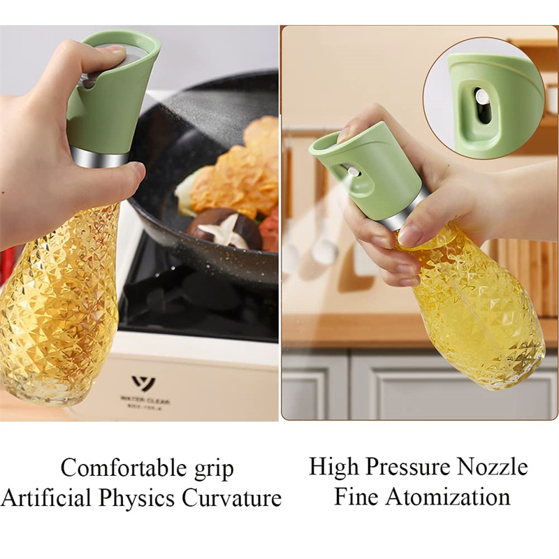 260ml Oil Mister Spray Bottle Olive Oil Sprayer for Cooking
