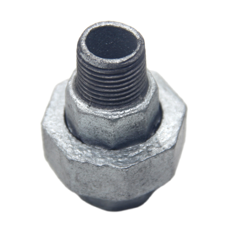 Art. 341-ISO U12 Union, Taper Seat, M/F Thread Malleable Iron Pipe Fitting