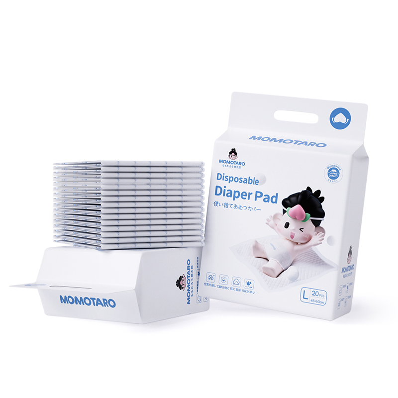 Free Sample Custom OEM Manufacturer Waterproof Disposable Baby Urine Changing Mat Diaper Pads Baby Sanitary Pads