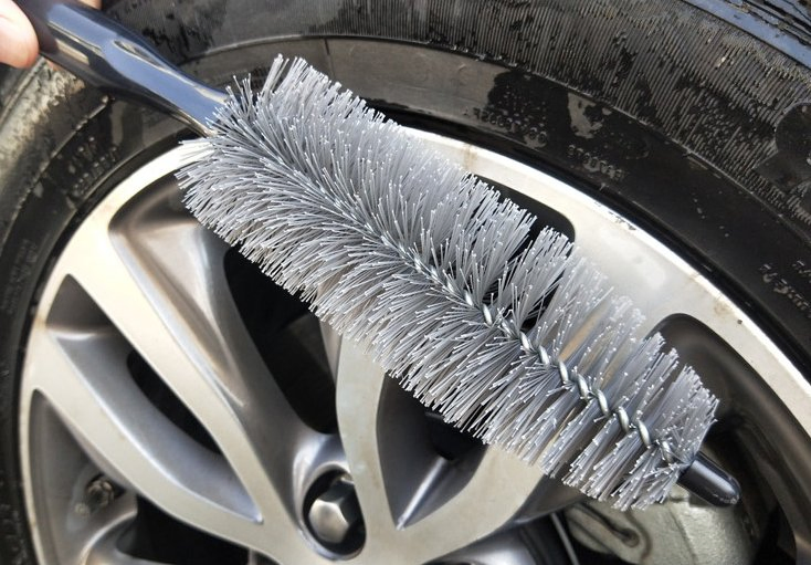 Car Wash Beauty Cleaning 7-Piece Set Car Wash Shop Supplies Tools Car Wash Towel Sponge Waxing Cake Wheel Brush