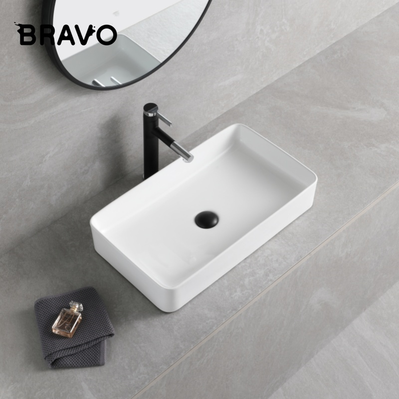 Керамическая раковина BRAVO для ванной комнаты