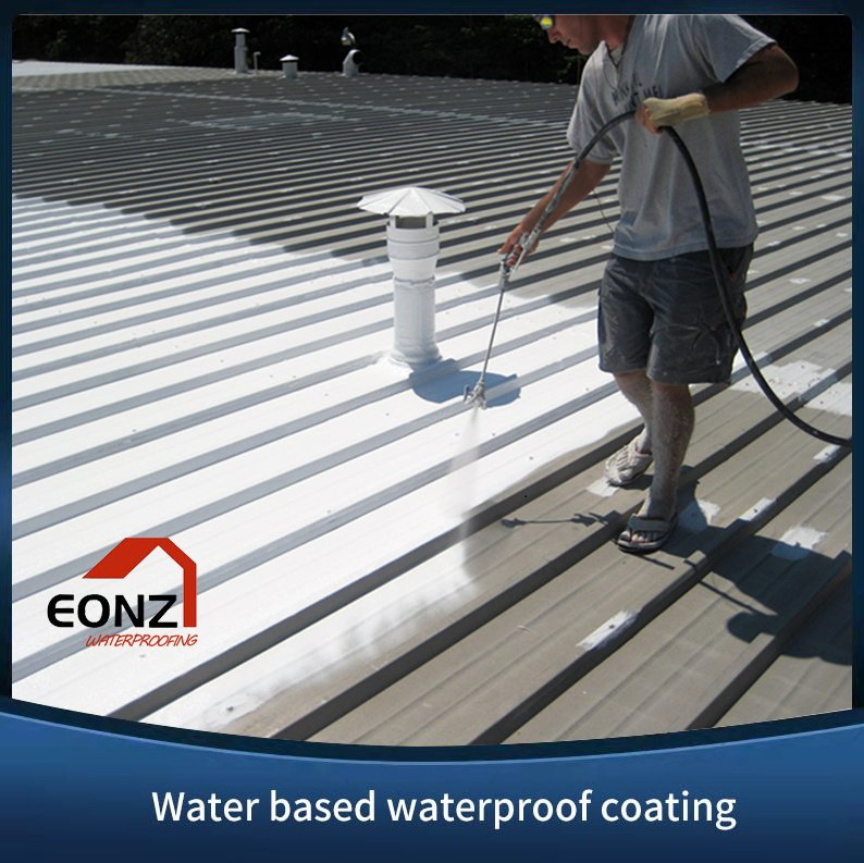 Repair Roofing Water Based Polyurethane Waterproof Coating From China Factory