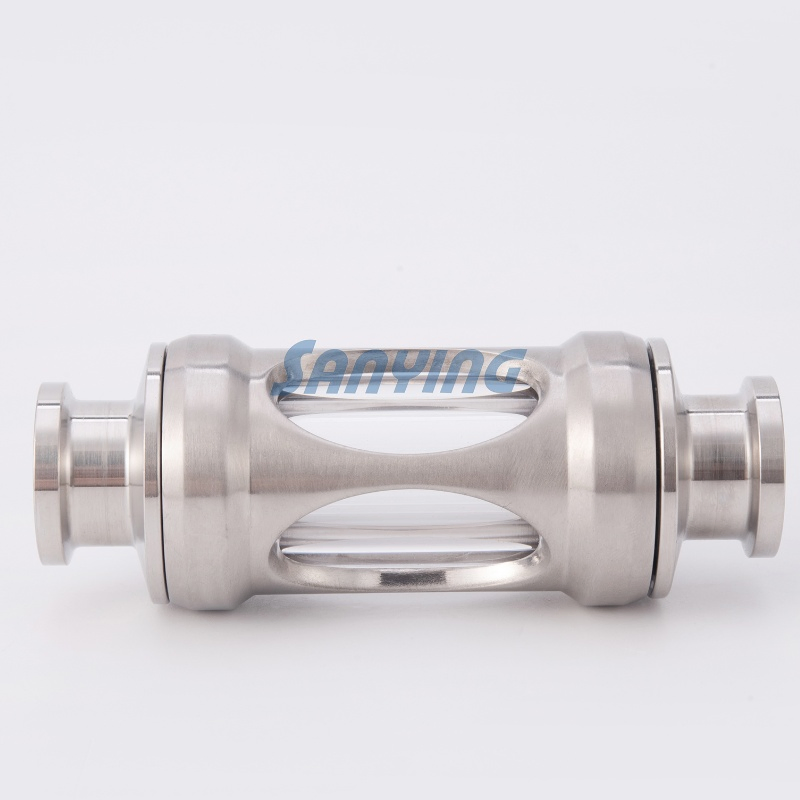 Casting 304/316L DN25 Heat-Resistant Sight Glass Tubular Sanitary Mirror with Factory Price