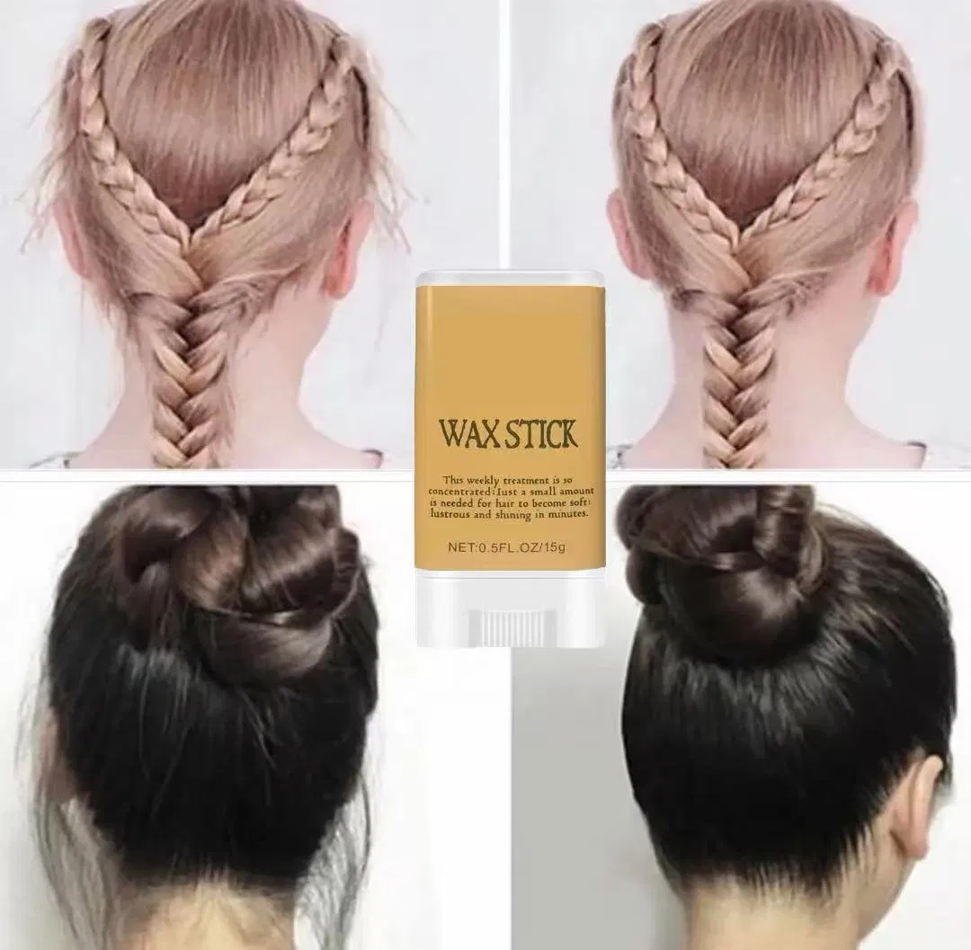 Private Label Ikt Mini Hair Styling Pomade Own Brand 15g Hair Wax Stick Long Lasting Waterproof Non Greasy Smooth Styling Hair Wax