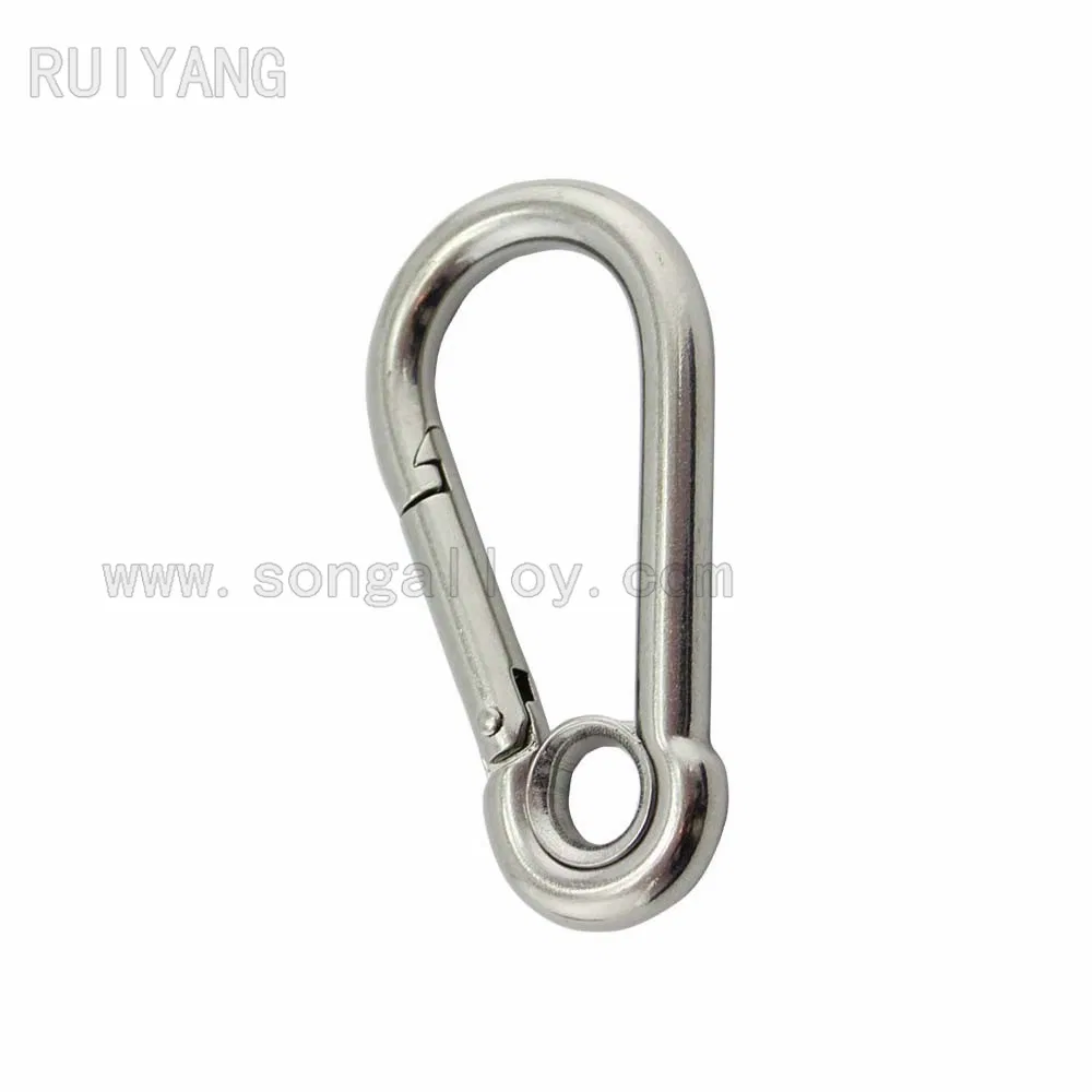 Stainless Steel Carabiner Spring Snap Hook